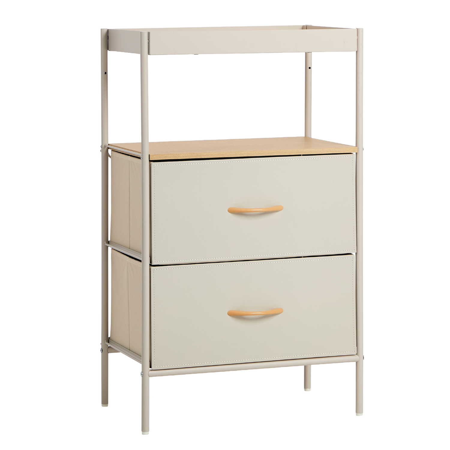 Kea Steel Bedside Table