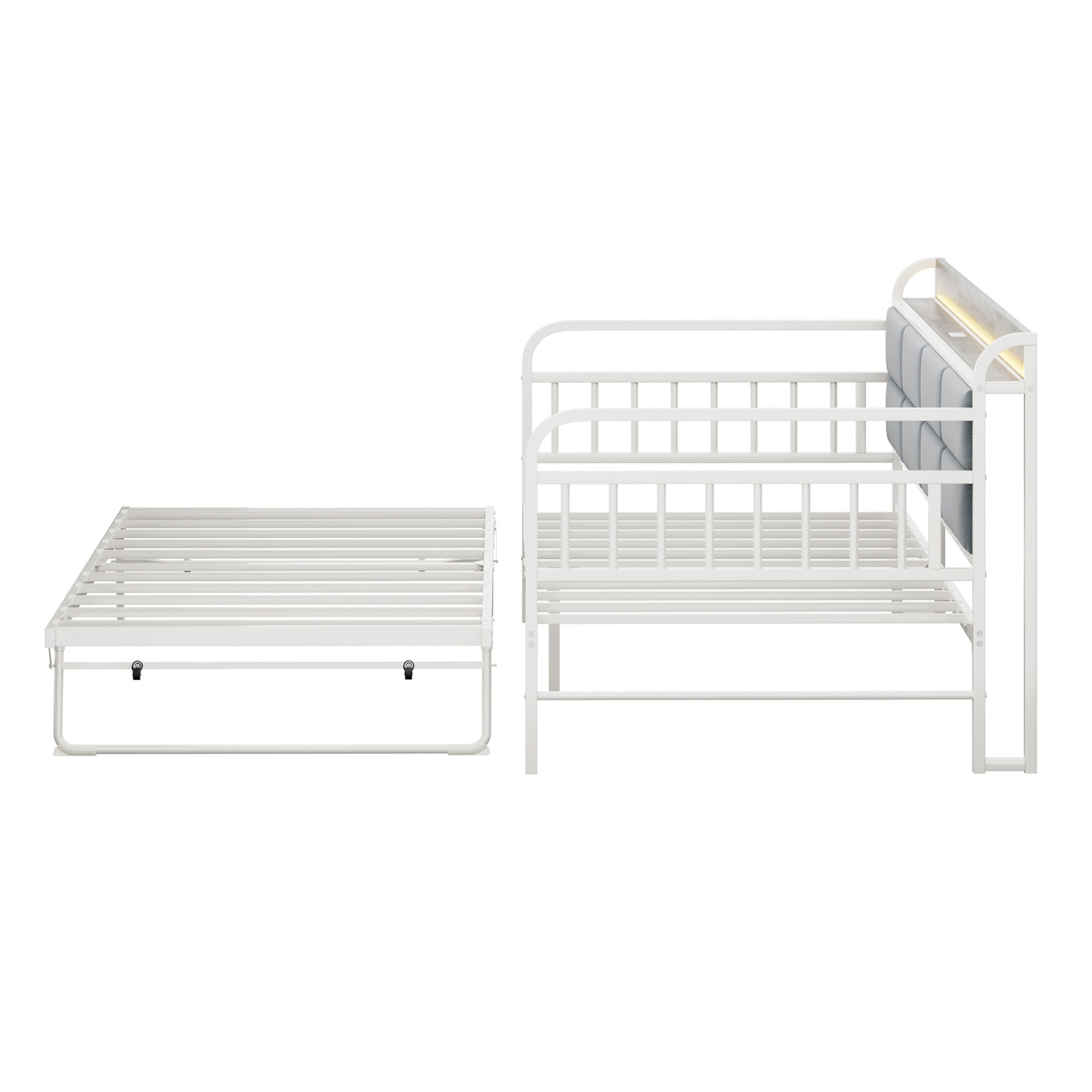Corentin Single Sofa Bed with Trundle