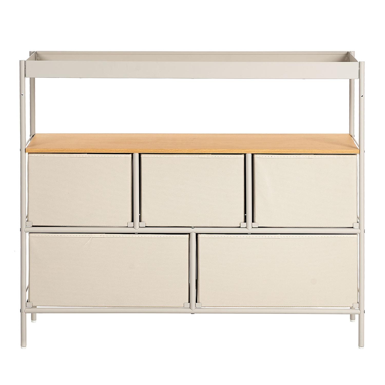 Kea Steel 5 Drawer Chest