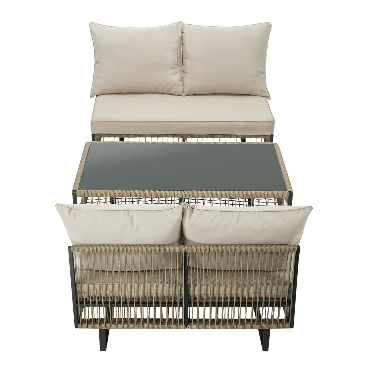 4 Seater Tarquin Outdoor Lounge Set