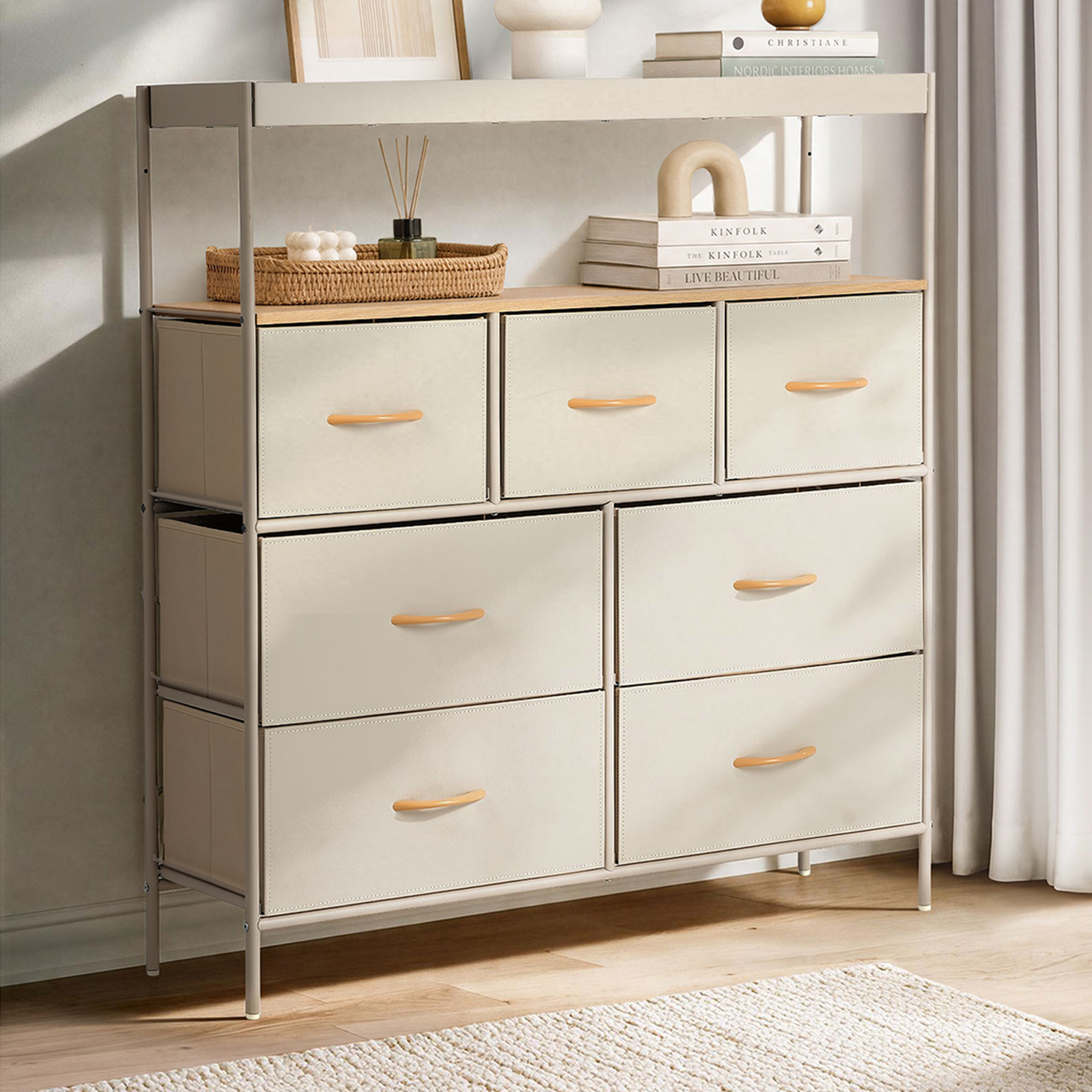 Kea Steel 7 Drawer Chest