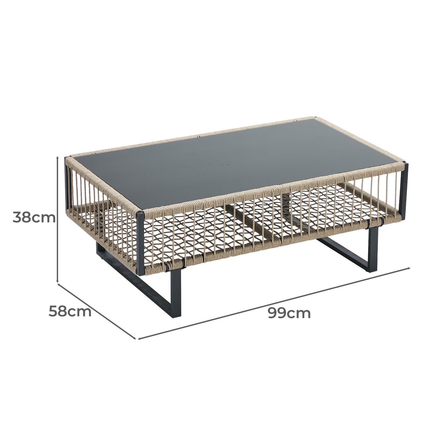 4 Seater Tarquin Outdoor Lounge Set
