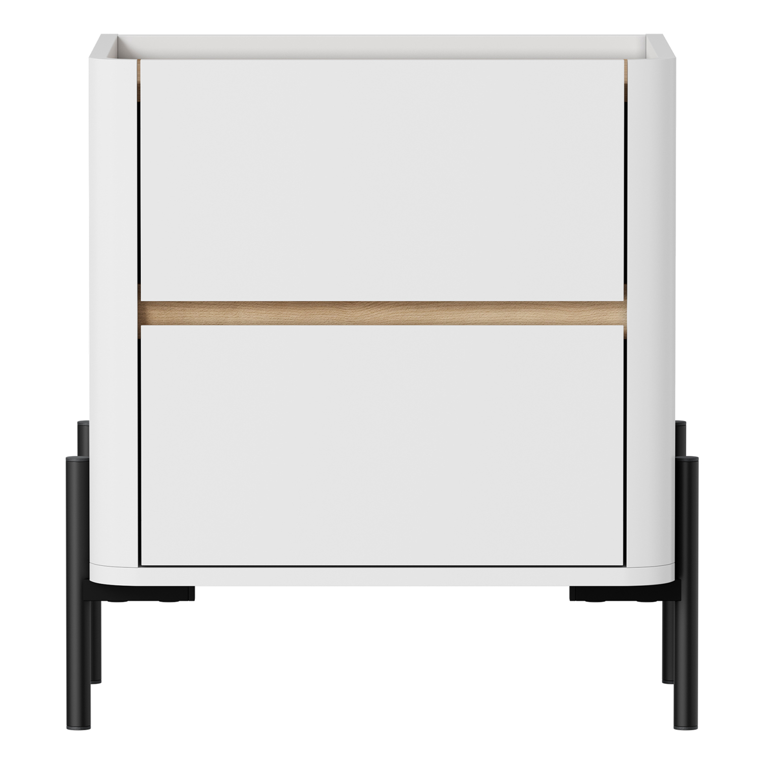 Capucine 2 Drawer Bedside Table