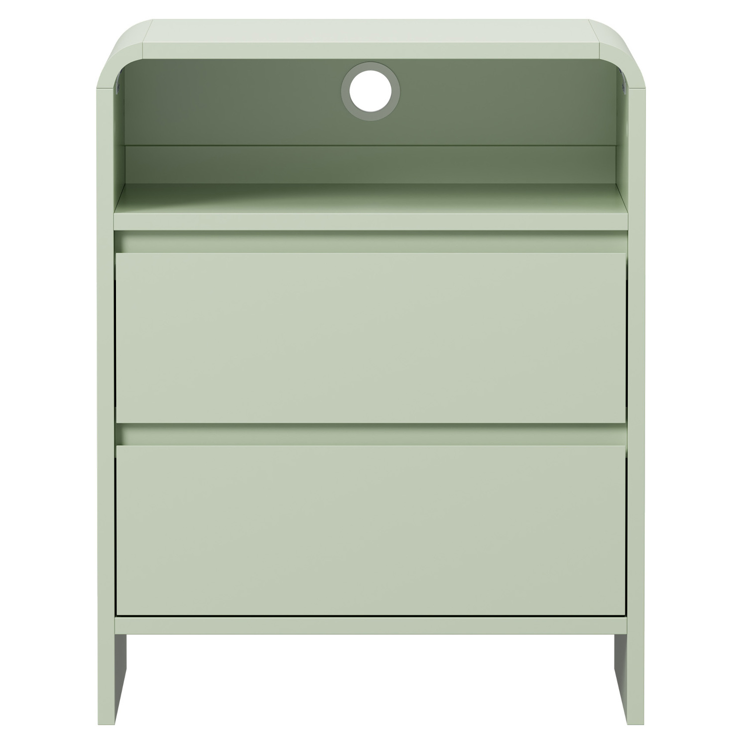 Mallory 2 Drawer Bedside Table