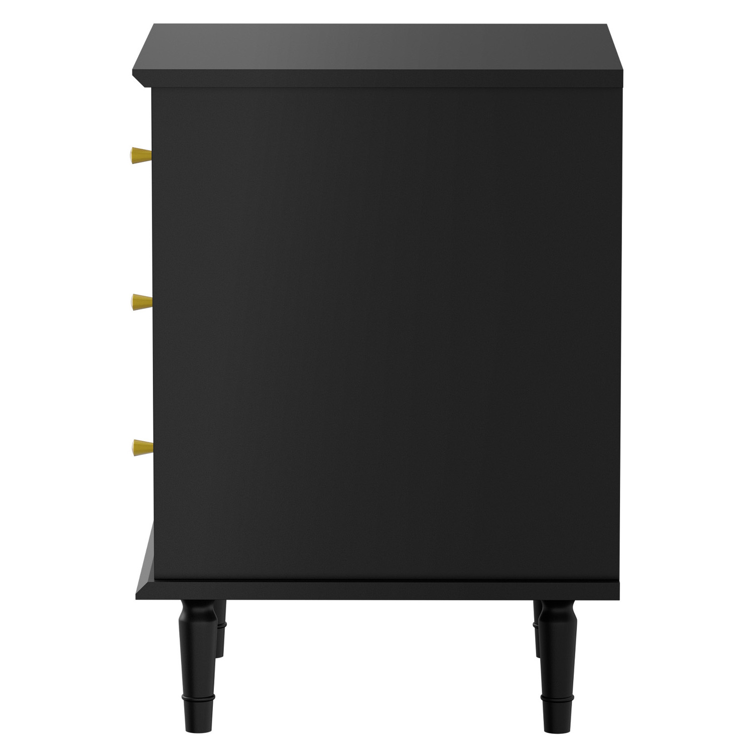 Alaina 3 Drawer Bedside Table