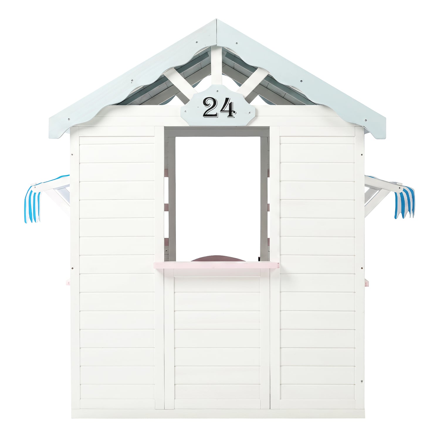 Mazam Kids Fir Wood Outdoor Cubby House