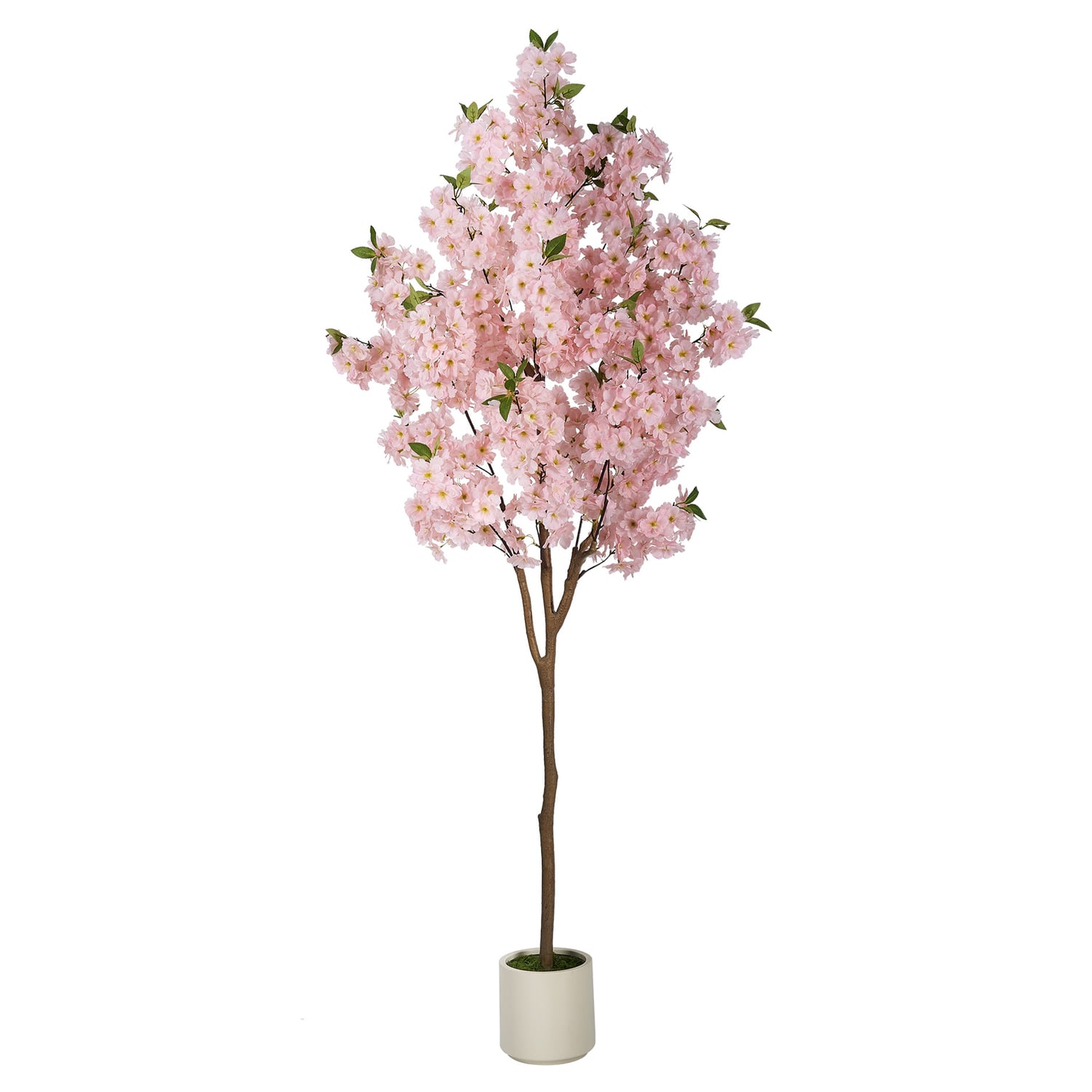 180cm Potted Faux Cherry Blossom Tree