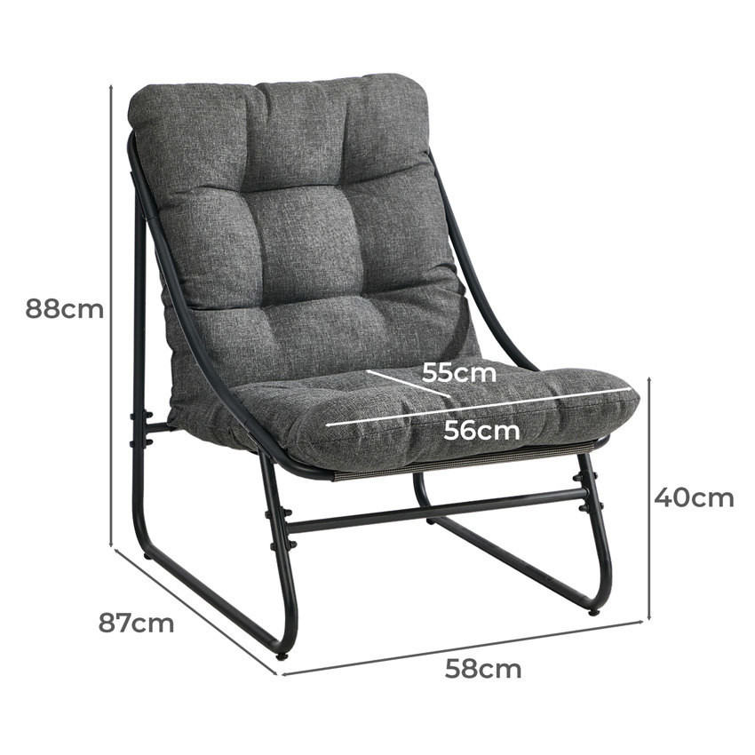 2 Seater Barrie Outdoor Lounge Set