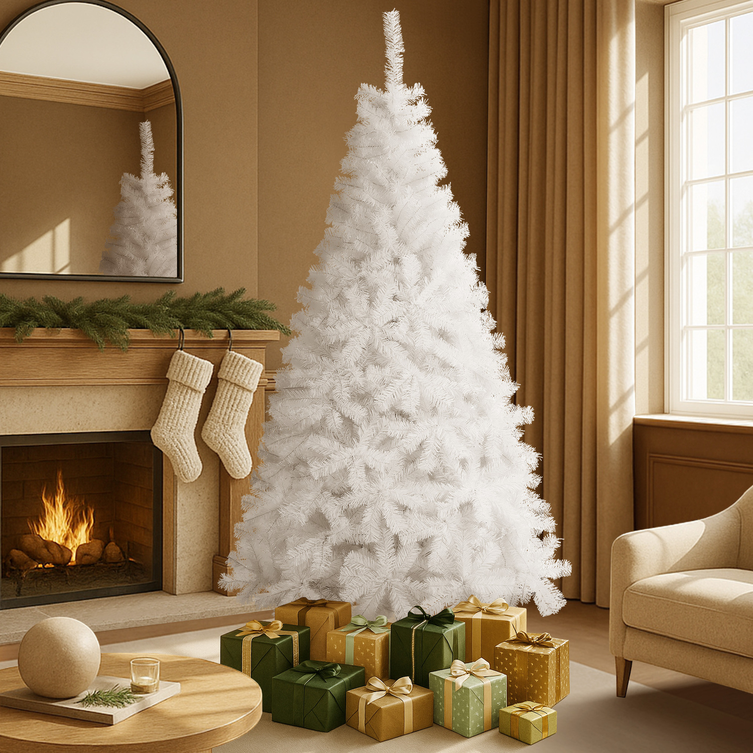 White Tinseltown Christmas Tree