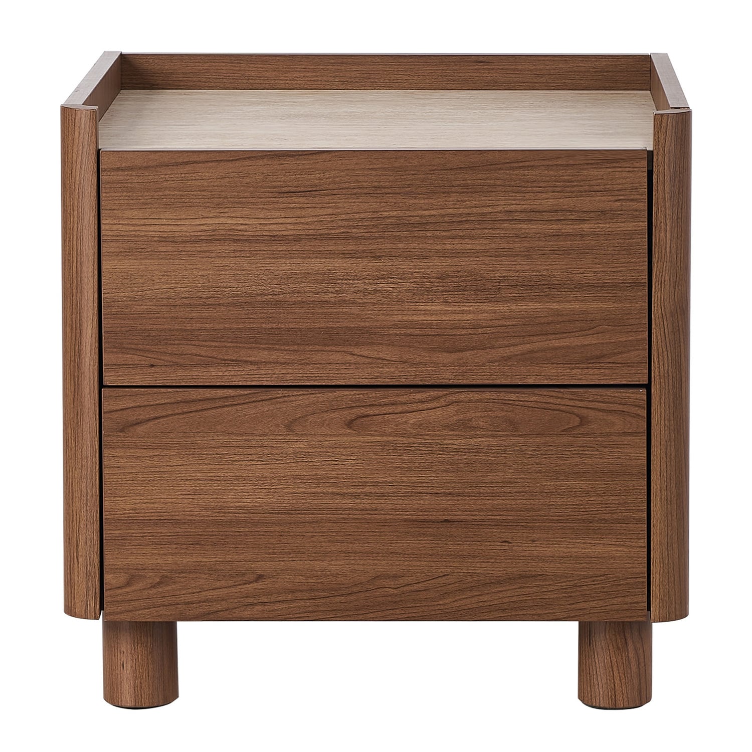 Tazz 2 Drawer Bedside Table
