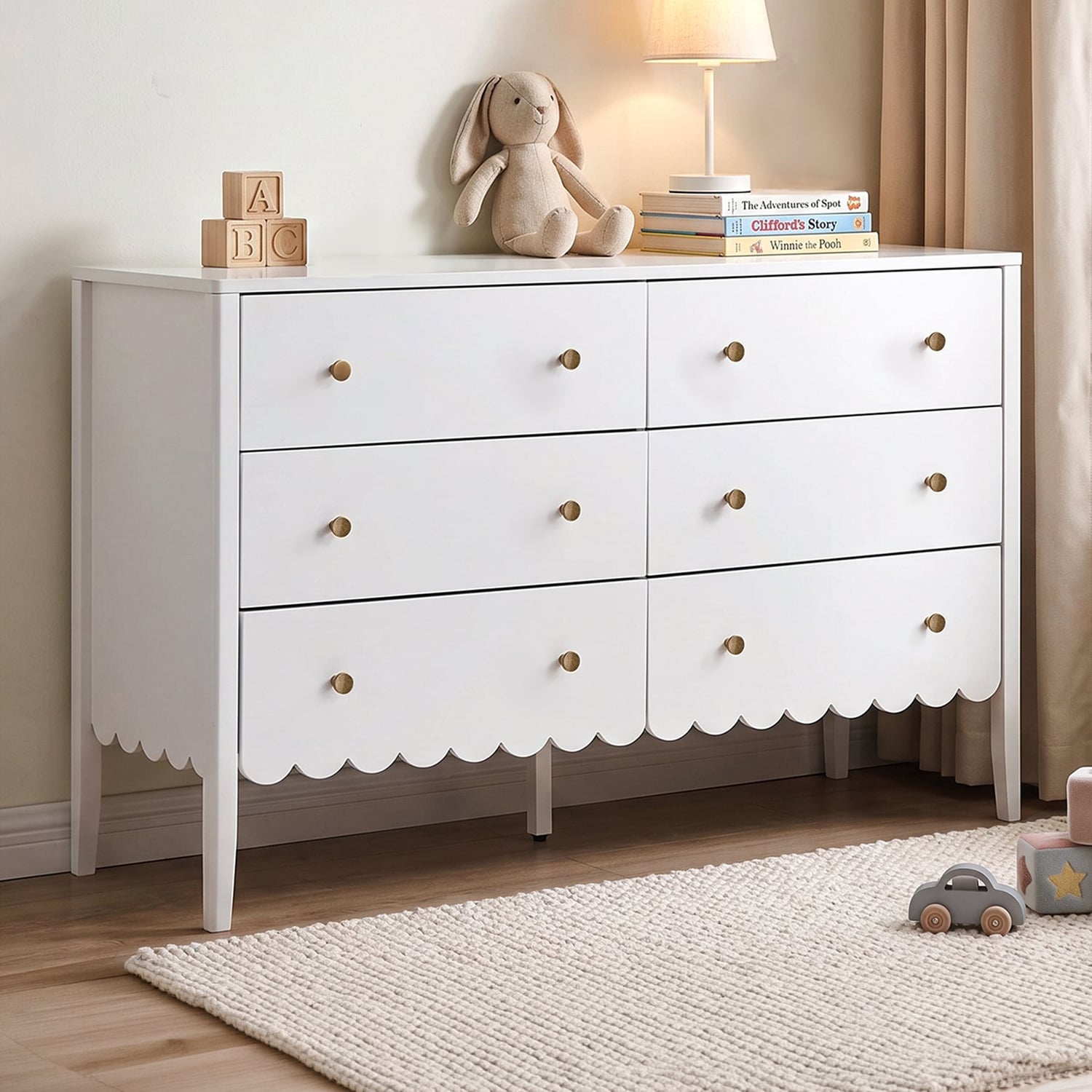 Alfie Kids' 6 Drawer Chest