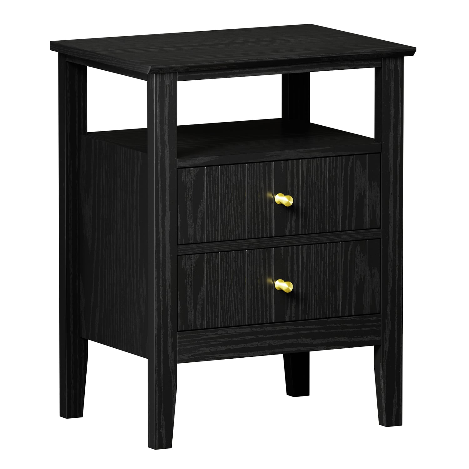 Hilda 2 Drawer Bedside Table