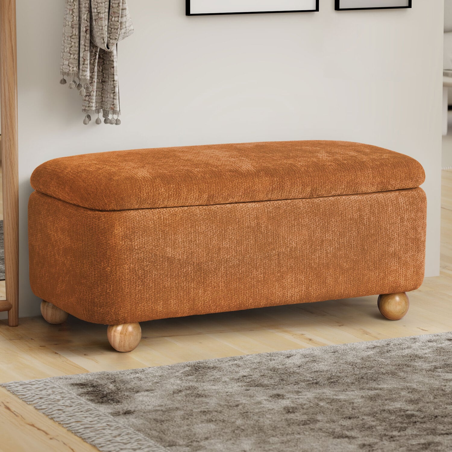 Bessie Upholstered Ottoman
