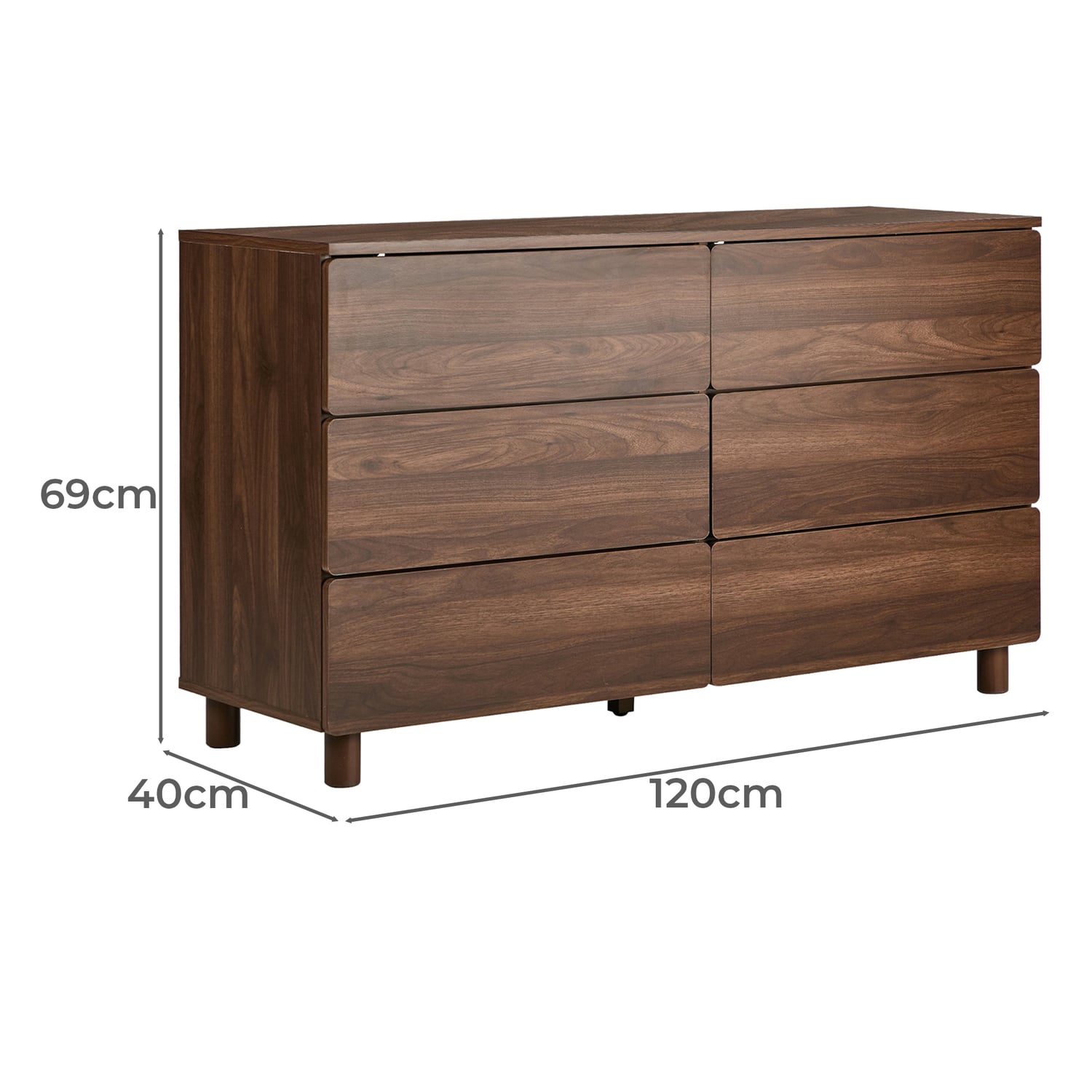 Elton 6 Drawer Chest