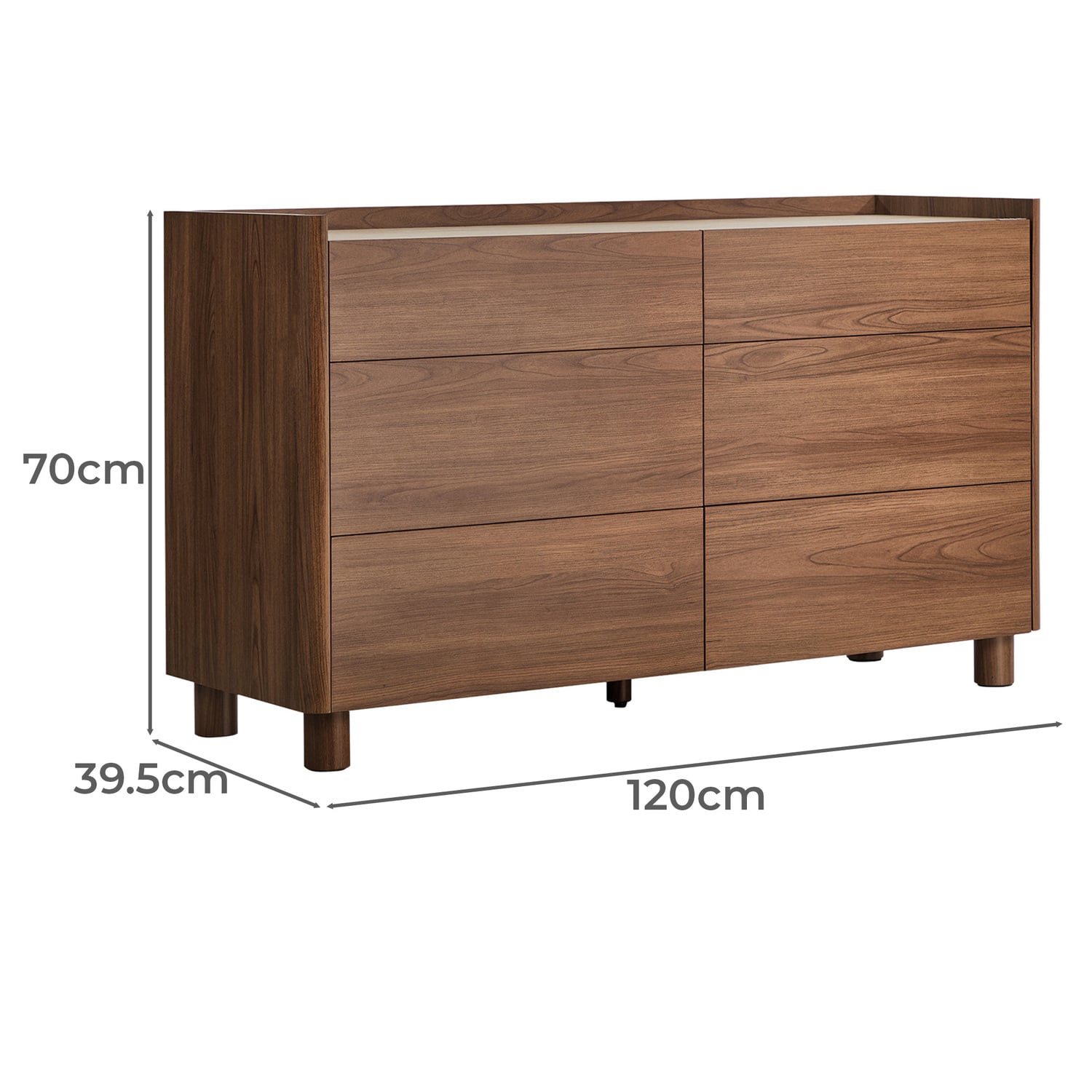 Tazz 6 Drawer Chest