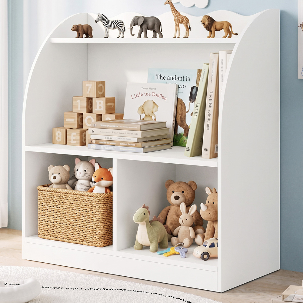 Kids' Bianca Scalloped Bookshelf