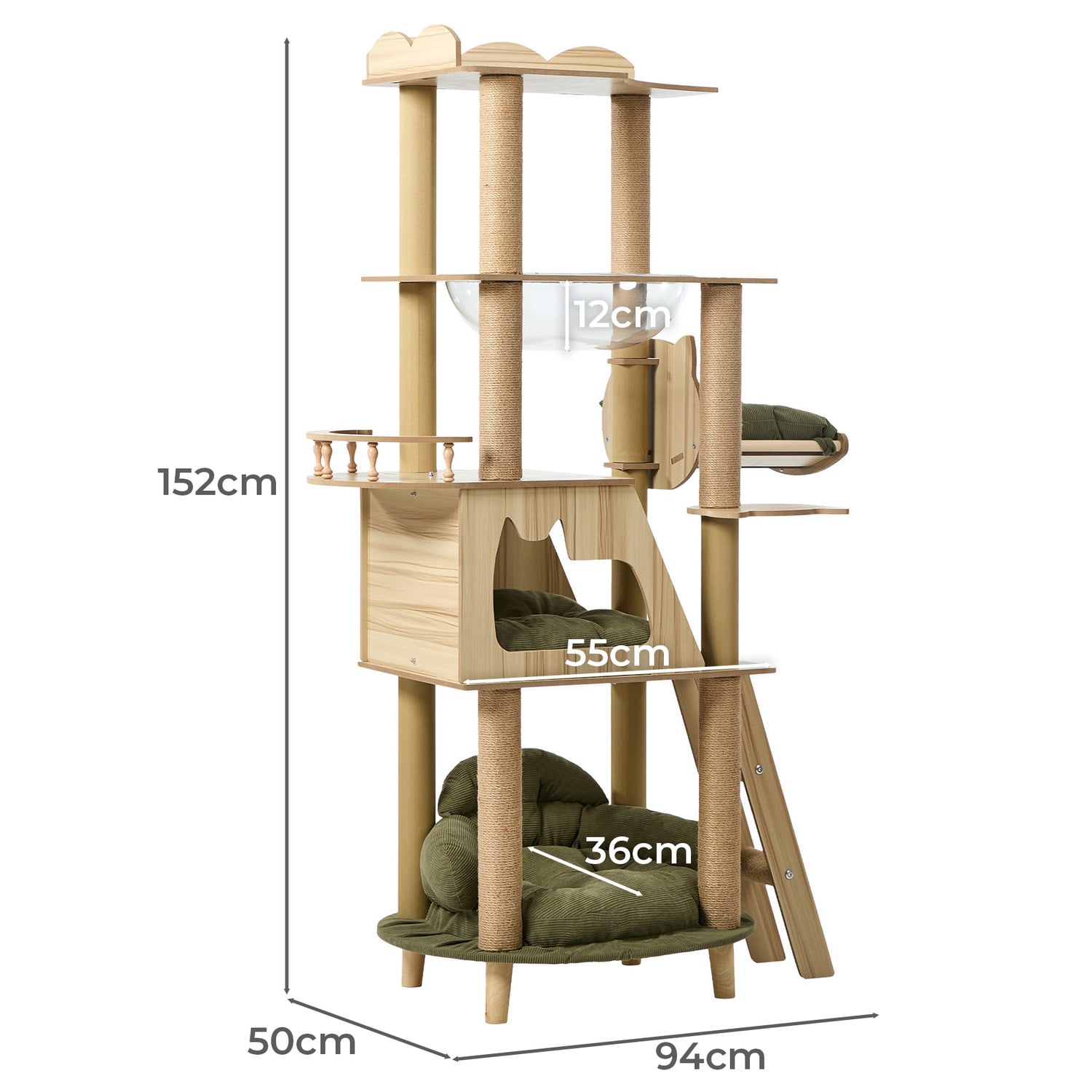 152cm Carla Cat Tree