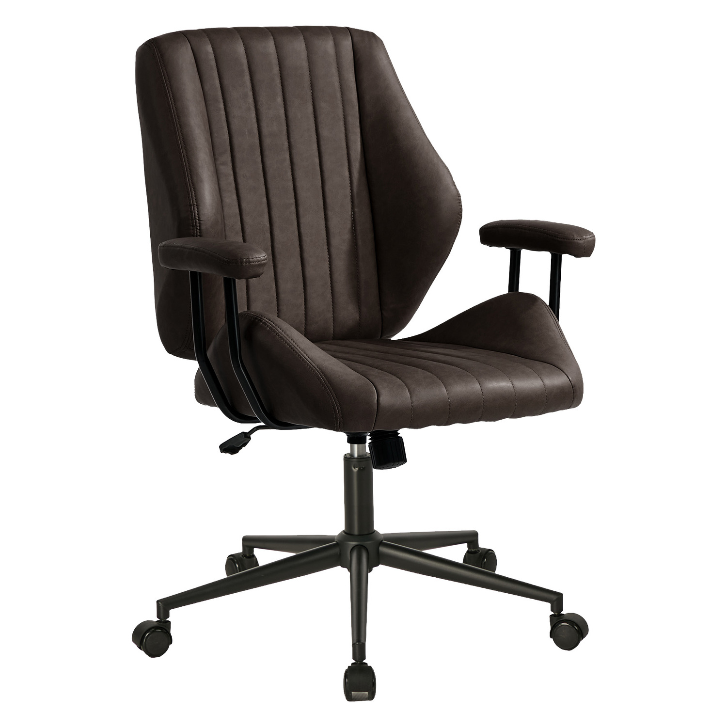Richter Faux Leather Home Office Chair