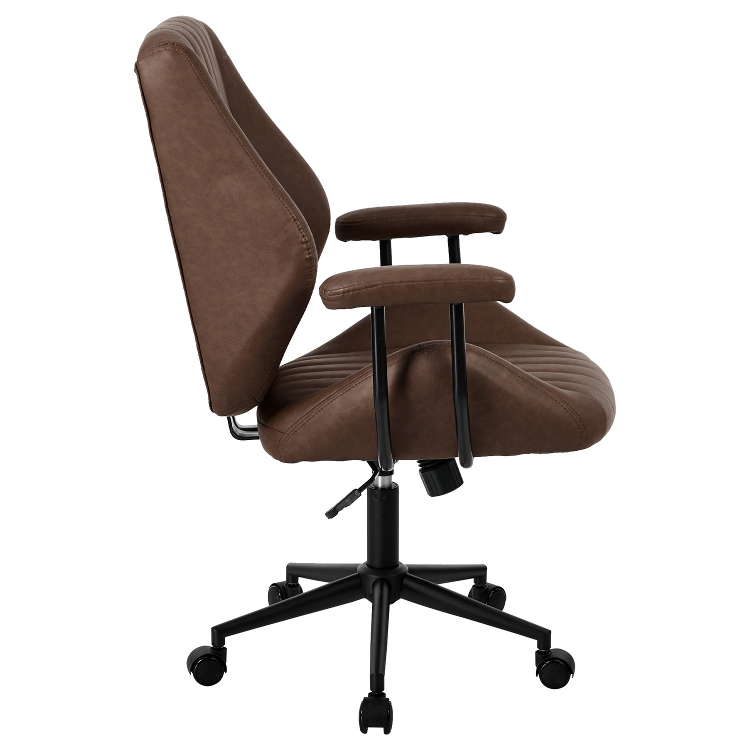 Richter Faux Leather Home Office Chair