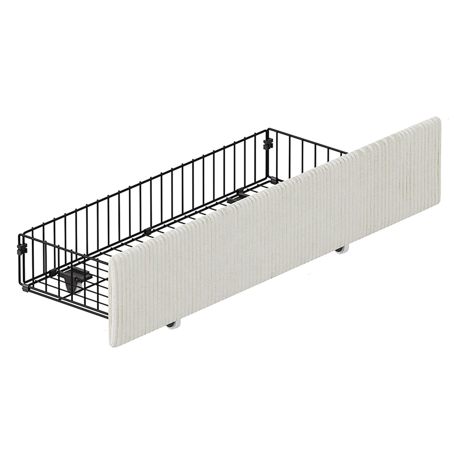 Reno Upholstered Bed Frame with LED & Charging Station