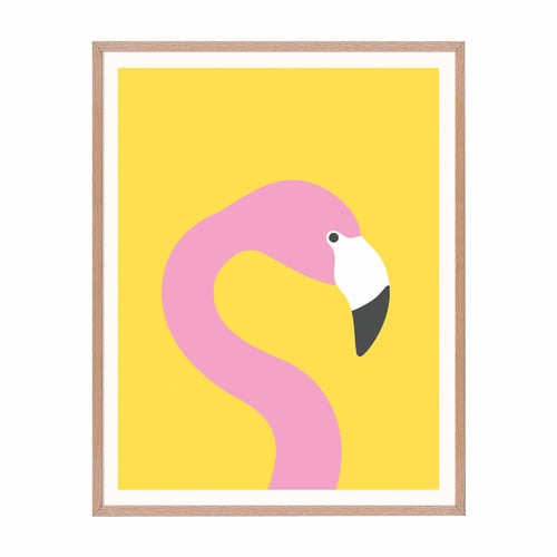 Flamingo-Framed-Printed-Wall-Art