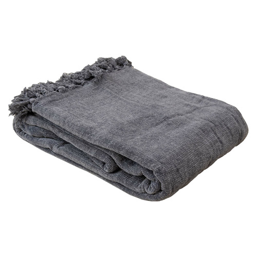 Chenille Velvet Throw
