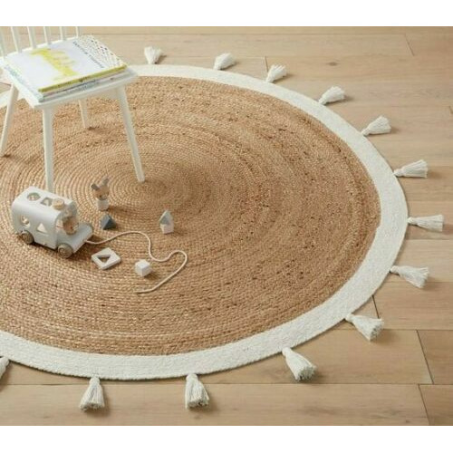 Tasselled Jute Rug