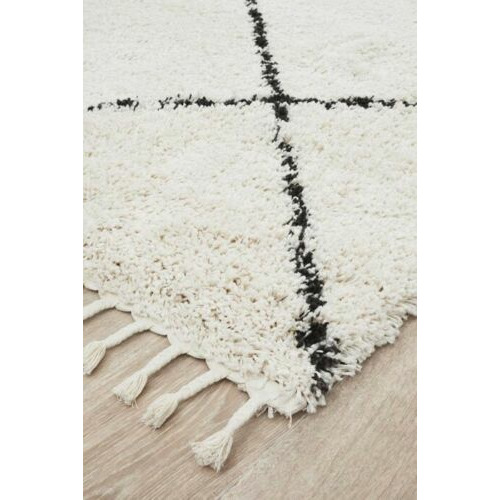 Shaggy Wool-Blend Rug