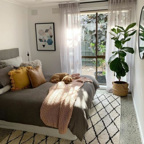 Shaggy Wool-Blend Rug