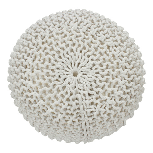 30cm-Hand-Knitted-Cotton-Pouffe