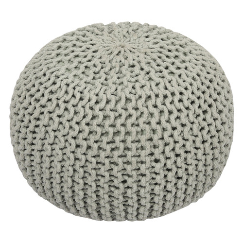 30cm-Hand-Knitted-Cotton-Pouffe