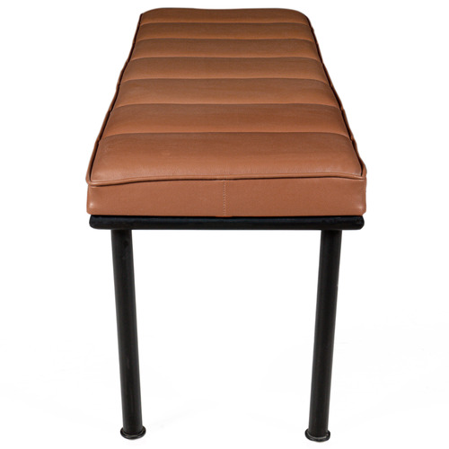 Trento Faux Leather Ottoman Bench