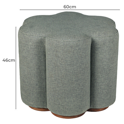 Dennis Cotton Ottoman