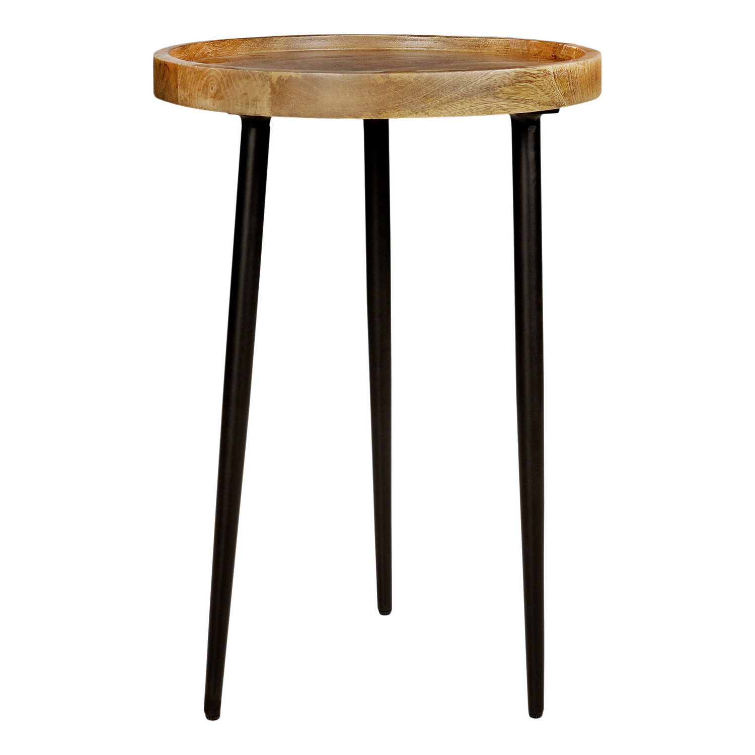 Trident Mango Wood Side Table