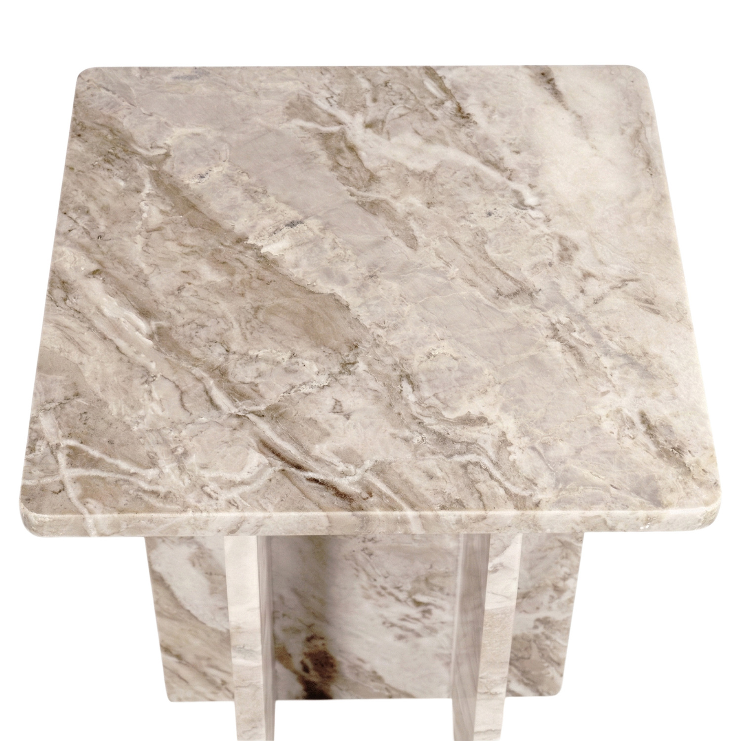 Celo Marble Square Side Table