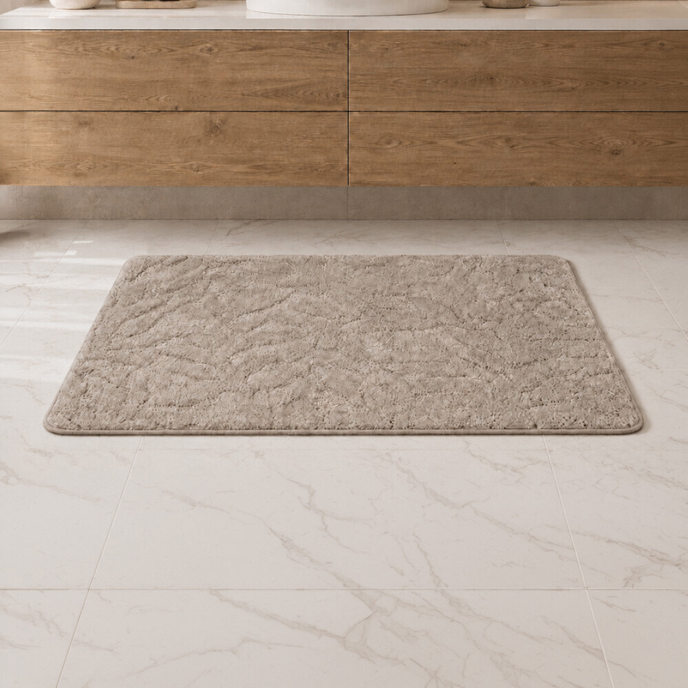Flora Cotton Bathroom Mat