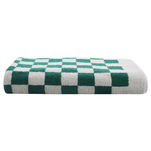 Delicors Checkered Plus Cotton Bathroom Towels Temple & ster