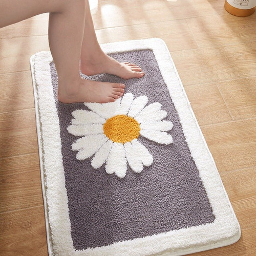 Delicors Daisy Petal Bathroom Mat Temple & ster