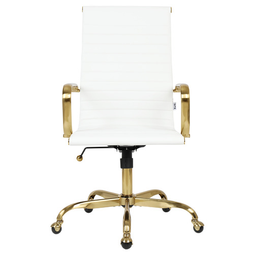 Eames Replica High Back Faux Leather Executive Chair