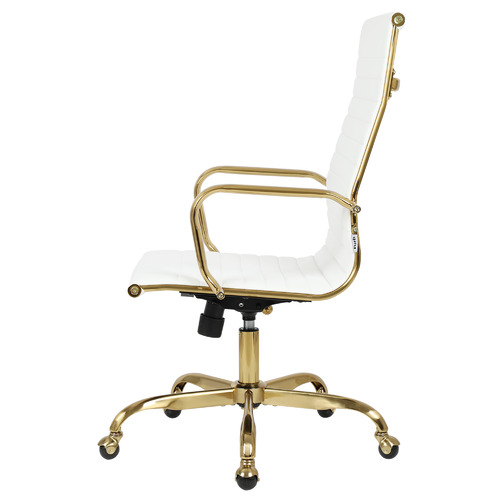 Eames Replica High Back Faux Leather Executive Chair
