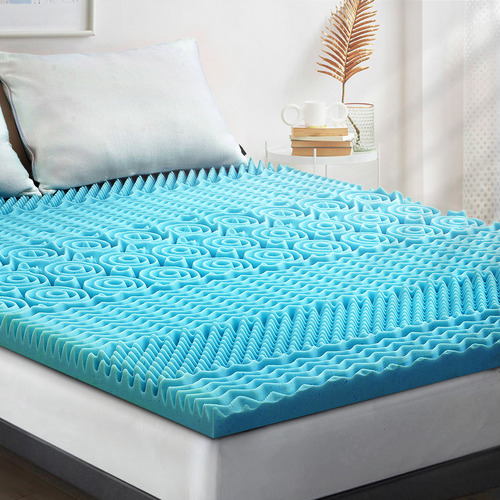Leigh 5cm 7 Zone Memory Foam Mattress Topper