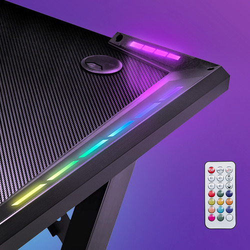 Synthara LED gaming Desk