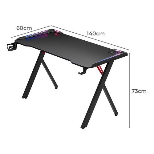 Synthara LED gaming Desk