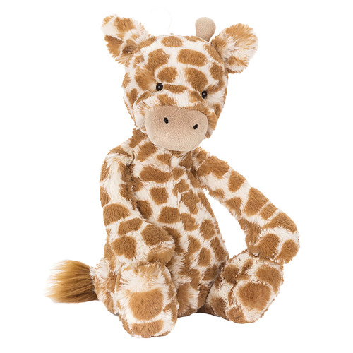 Jellycat Bashful Giraffe Plush Toy Temple & ster