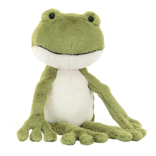 Jellycat Finnegan Frog Plush Toy | Temple & Webster