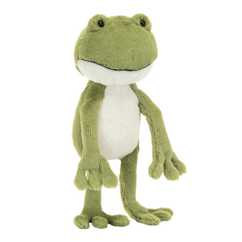 Jellycat Finnegan Frog Plush Toy | Temple & Webster