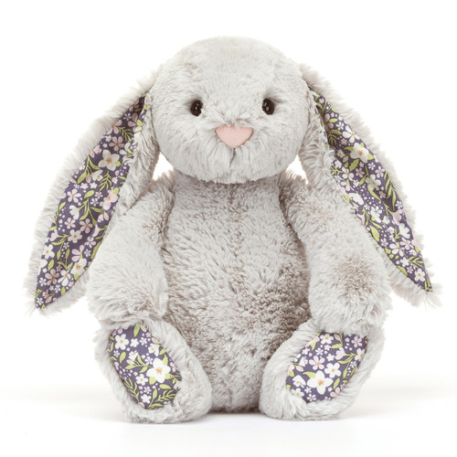 Jellycat Silver Bloom Bunny Plush Toy
