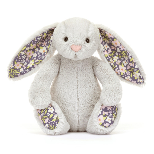 Jellycat Silver Bloom Bunny Plush Toy