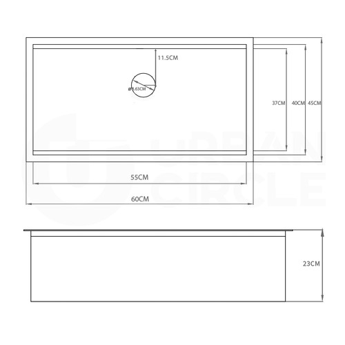 Stainless Steel Single Kitchen & Laundry Sink