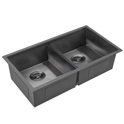 Stainless Steel Double Bowl Kitchen & Laundry Sink